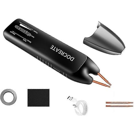 Soudeuse par points portable AURA, avec écran LED, petite batterie lithium mobile 18650 (1/5)