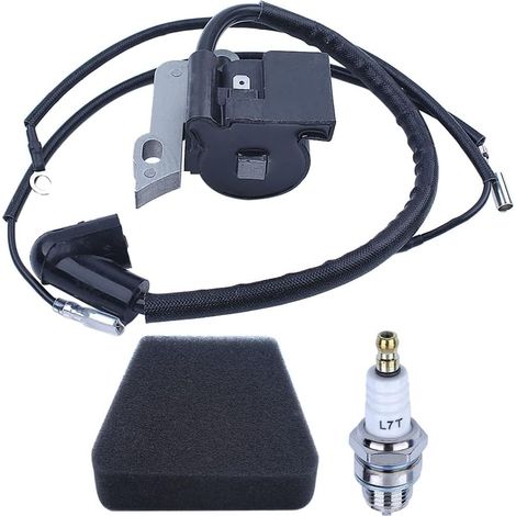 Kit de bobine d'allumage pour Partner 350 351 370 371 390 pour tronçonneuse McCulloch Mac 335 435 440 530039167 530 03 91-67 (1/5)