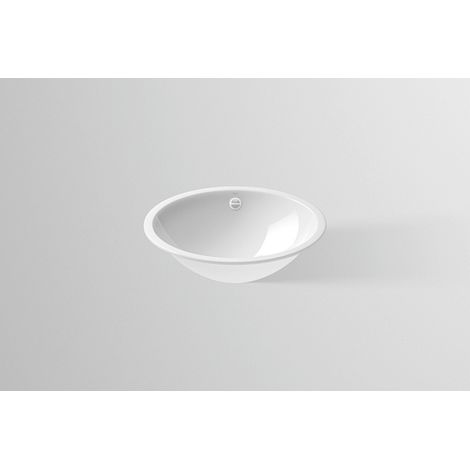 Alape lavabo à encastrer EB.O525, ovale L : 525mm H : 150mm P : (1/3)