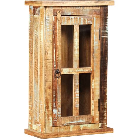 Wandschrank Altholz Massiv 44x21x72 cm