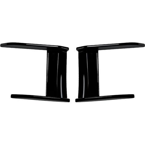 Prises d'air de pare-chocs avant noires et aileron de lèvre pour BMW Série 1 F40 M Sport 118i, 120i, modèles 2019 et ultérieurs. (1/2)