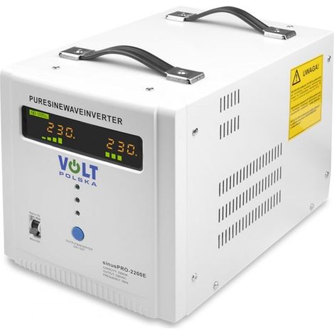 Volt sinusPRO 2200 E 12V blanco inversor de respaldo (1/3)