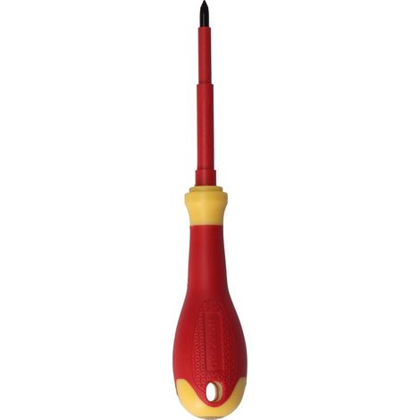 Cacciavite Phillips isolato WORKPRO VDE PH1 x 100 mm (1/3)