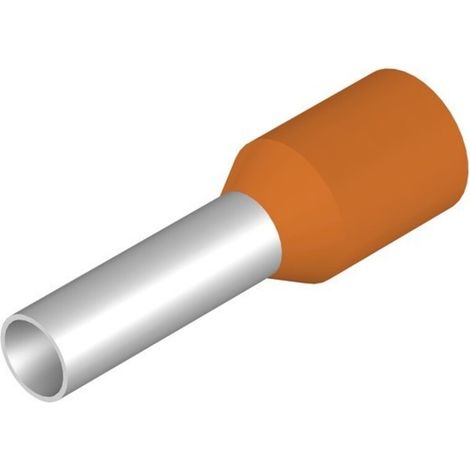Aderendhülse Weidmüller h4.0/18t or sv Kupfer teilisoliert 250 Stk