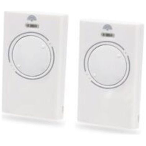 2 Pièces Telecommande Porte de Émetteur de Garage 868MHz,Telecommande Portail 2 Canaux Compatible avec XT4 868 SLH LR, XT4 868 SLH, XT2 868 SLH LR, XT2 868 SLH（White） (1/5)