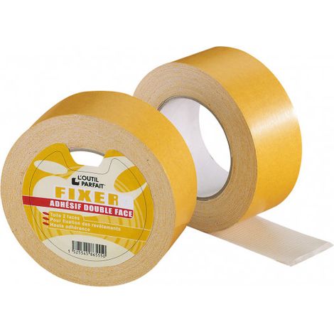 DOUBLE FACE TOILE 25MX50MM LS - L'Outil Parfait