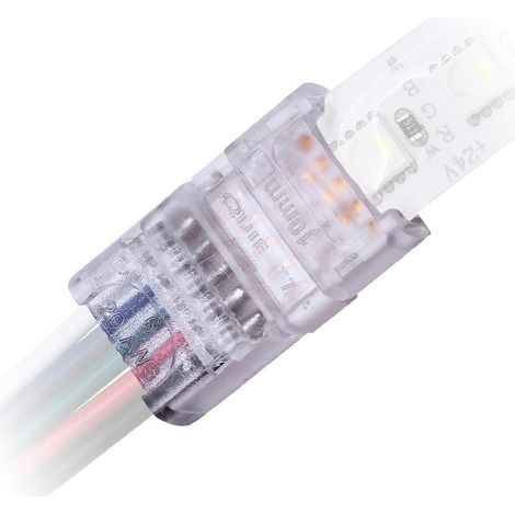 Streifenanschlusskabel 5 Pin für RGBW LED-Streifen 10mm IP65 (1/2)