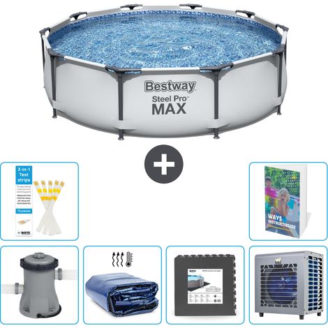Bestway Piscina Bestway Steel Pro MAX Rotonda - 305x76 cm - 7-pezzi  S190 (1/5)