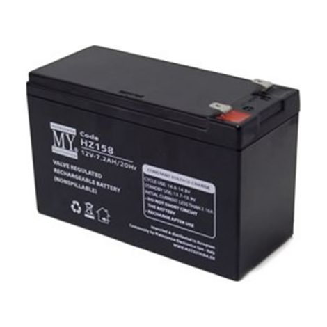 Matsuyama batteria piombio 12V 7,2Ah per Elkron RB06 80RB0410113 - HZ158