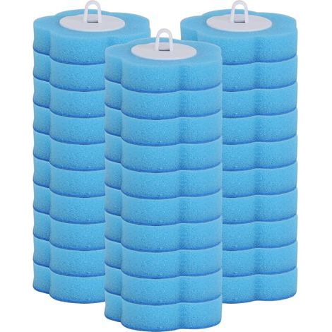 30 têtes de brosse de rechange pour WC, têtes de brosse jetables, têtes de brosse de rechange jetables (1/3)