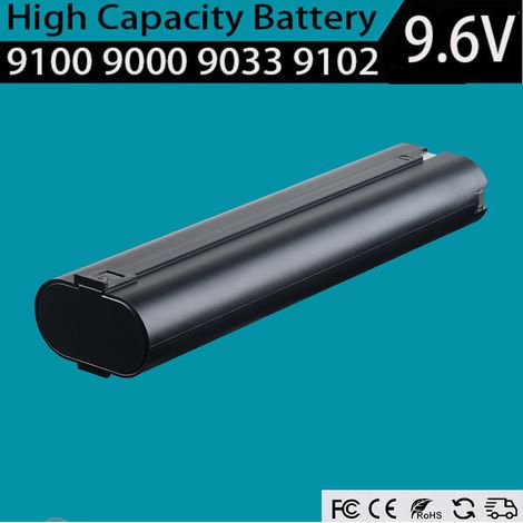 1pcs 9.6 VOLT 4.8Ah 9000 Ni-MH Batterie Remplacement pour MAKITA 9000 9001 632007-4 191681-2 9033 9102 Pin de batterie compatible avec les outils électriques sans fil (1/5)