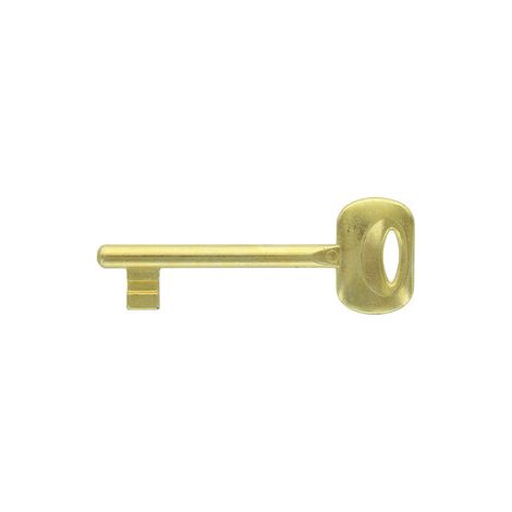 CHIAVE PATENT BONAITI OTTONATA N. 8- BONAITI SERRATURE- 10,0 pz