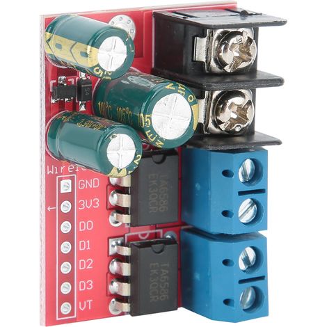 Module de commande de moteur CC 5A, rotation horaire/antihoraire, régulation PWM, module à double pont en H (1/5)