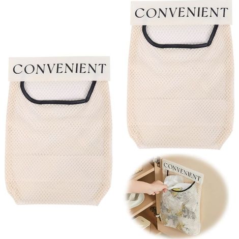 x Organisateurs de rangement adhésifs pour placards de cuisine et de salle de bain (1/5)