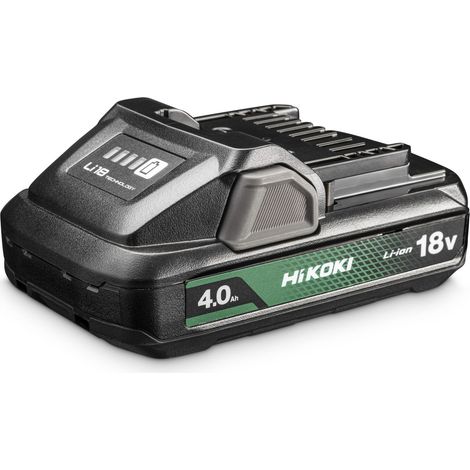 HiKOKI Akku BSL1840M (18V 4.0 Ah Akku, Li-Ion, 4-Stufen-LED Ladestandskontrolle)