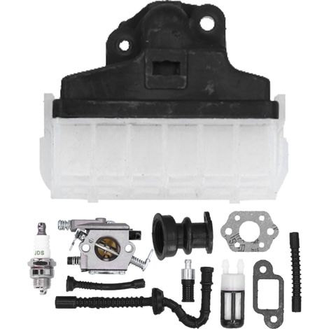 Vergaser-Reparatursatz kompatibel mit Stihl Kettensägen 021, 023, 025, MS210, MS230, MS250, 250, 1123, 120, 0605, 1123, 160 und 1650.