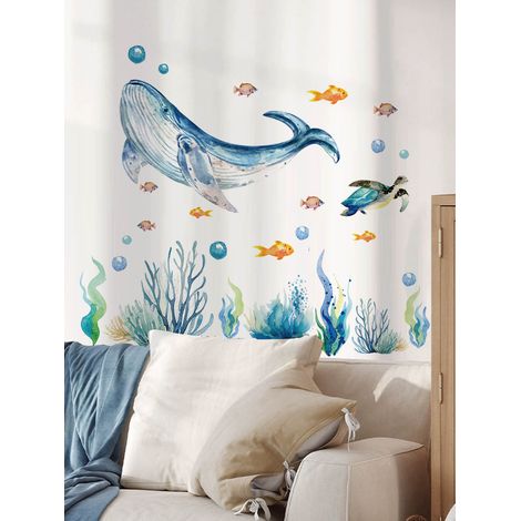 Stickers muraux pour la décoration intérieure : papier peint en PVC imperméable, résistant à l'huile, autocollant et amovible. (1/5)