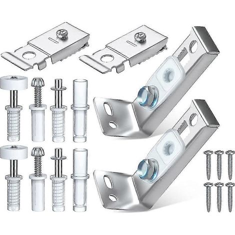 Kit de quincaillerie pour porte pliante, lot de 2, pour la réparation de portes pliantes, portes coulissantes et portes de placard. (1/5)