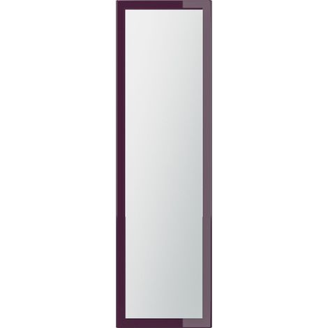 Spiegel Emotion farbig eingerahmt 50x170 cm Brombeer (1/3)