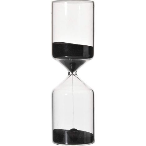 HONORNIC - Sablier cylindrique de 30 minutes, décoration intérieure, cadeau d'anniversaire (1/5)