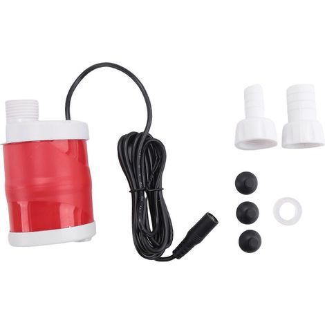 DC12V 20W Hochleistungs-Tauchpumpe mit hohem Durchfluss und hohem Druck, bürstenlos, ideal für Gartenbrunnen, Teiche und Aquarien. (1/5)