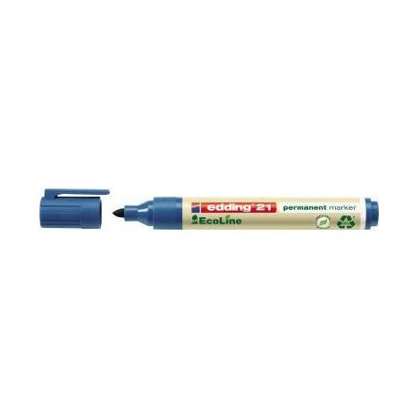 Edding edding 21 permanent marker EcoLine 4-21003 Permanentmarker Blau wasserfest: Ja (1/4)