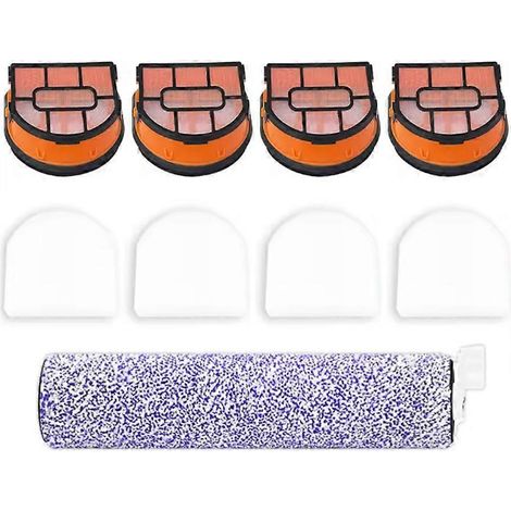 Ensemble de 9 filtres à brosse rotative pour Shark WDB1F2 HydroVac AW201 AW302 WD201 WD100 WD200 WD101 WD200C - Pièces de rechange (1/5)