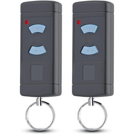 2 pièces Télécommande de Porte de Garage pour Hörmann HSE2-868, HSM4-868, HS4-868, Compatible avec Hörmann Blue Buttons 868.3MHz Télécommande de Garage (1/5)