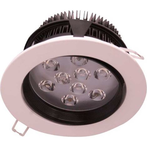 Faretto LED da incasso rotondo regolabile Eilen, 9W 700lm Ø13cm