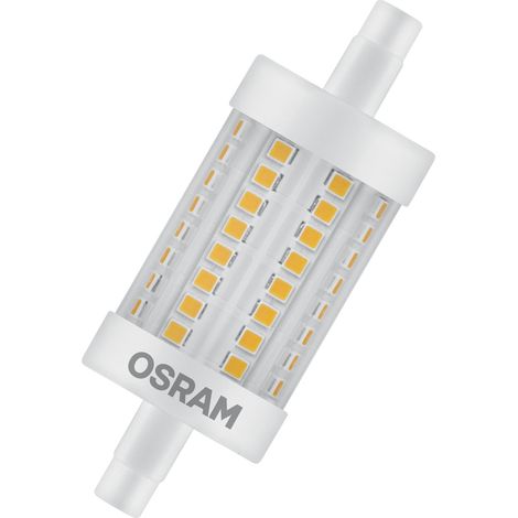 Lampadina LED Osram Line 78 75 330gr 8W 827 Clear R7s (1/2)