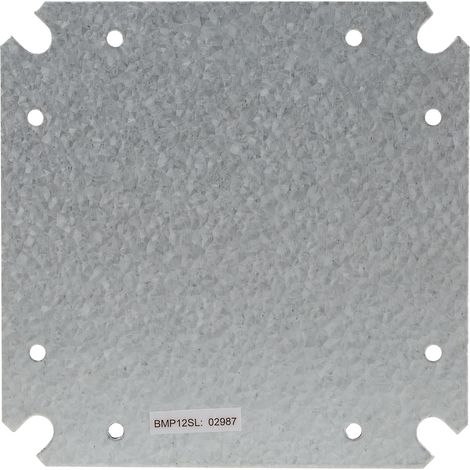 Platine de montage RS PRO à utiliser avec Boîtier 200 x 200 ( Prix pour 1 )