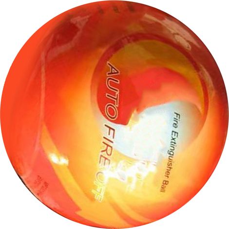 Boule d'extincteur automatique 0,5 kg à poudre sèche suspendue, dispositif d'extinction d'incendie pour usage domestique, entrepôt et industrie (1/5)