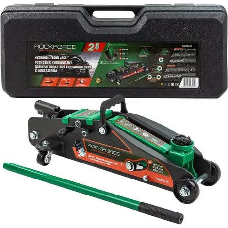 Rockforce Frog hydraulischer Wagenheber 2,5 t, 140–387 mm, Punkttyp