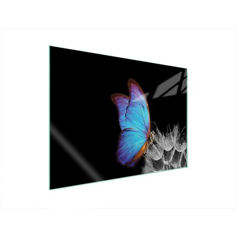 GLASSCHUTZPLATTE FÜR HERD 70x52 BUTTERFLY (1/5)