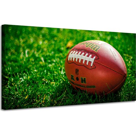 American Football Leinwanddruck 120x60 cm