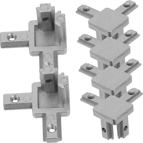teiliges Aluminium Eckverbinder Set Extrusionsschienen (1/5)