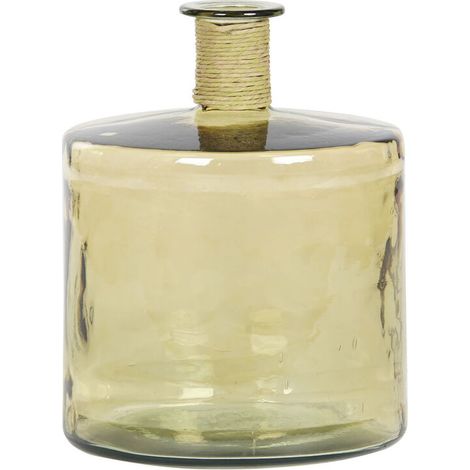 Vase dkd home decor ambar Seil gehärtetes Glas 35 x 35 x 35 x 45 cm (1/4)