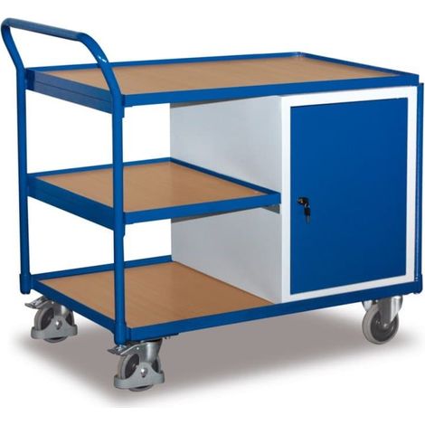 VARIOfit Werkstattwagen mit 3 Ladeflächen und 1 Schrank (1/2)