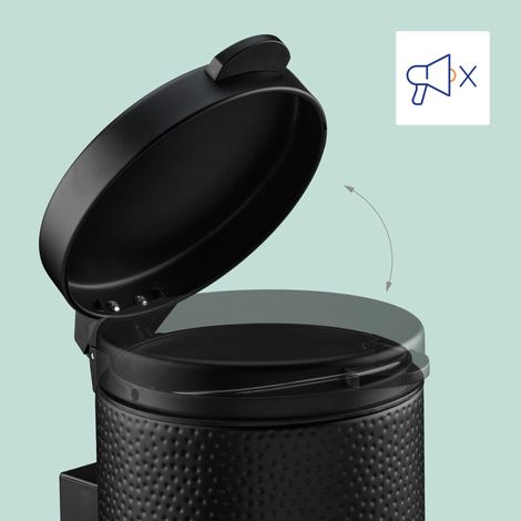 Contenitore per cosmetici a parete da 3 litri