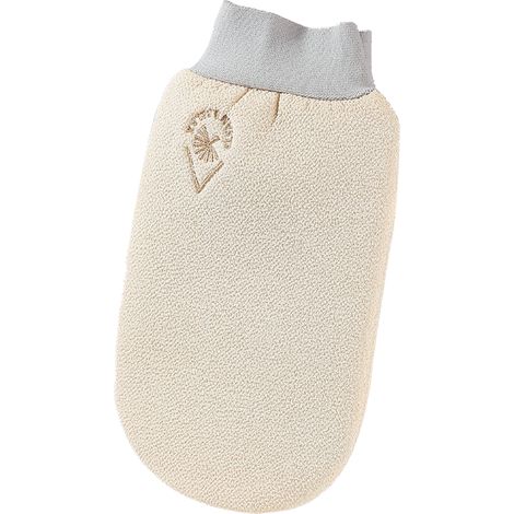 Gant Exfoliant - Tissu Crêpe En Rayonne - Pour Préparation Autobronzant Et Soins Spa Hammam À Domicile - 1 Pièce (1/5)