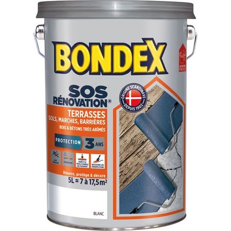 Sos Rinnovamento Terrazze 5l Bianco - Bondex