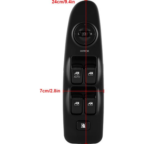 Hauptschalter für elektrische Fensterheber für Hyundai Elantra 2002-2006, Teilenummer 93570-2D000, Fensterheber für die Fahrerseite, kompatibles Originalteil. (1/5)