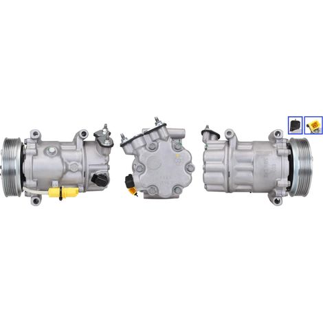 Compresseur, climatisation Elstock 51-0370 CITROËN 1607424980 1617992780 6453QJ