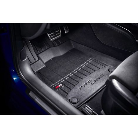 Alfombrillas de goma y tapetes para puertas Mercedes-Benz CLA EQ a partir de 2025 - Canaleta 3D