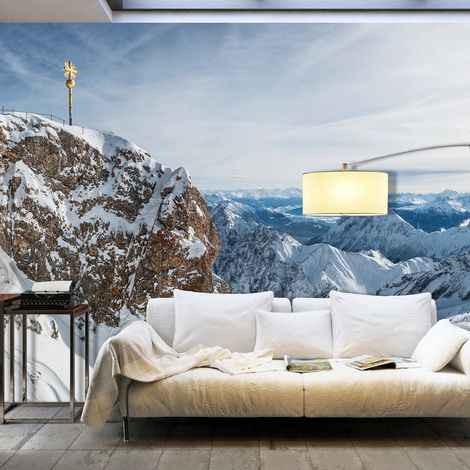 Fotomurale adesivo - Winter in Zugspitze - 490x280 (1/4)