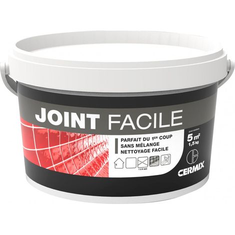 Junta en pasta para todo tipo de azulejos y mosaicos, ultra blanco, 5m² CERMIX