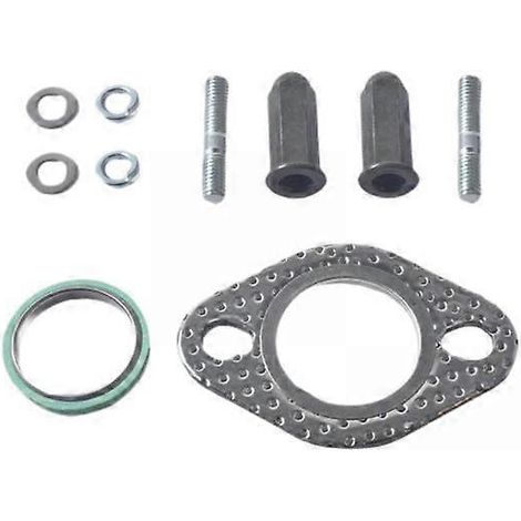 Kit de réparation de bride d'échappement (2 pièces) - Robuste et pratique - Compatible avec les moteurs GY6 50-150 cm³ (1/5)