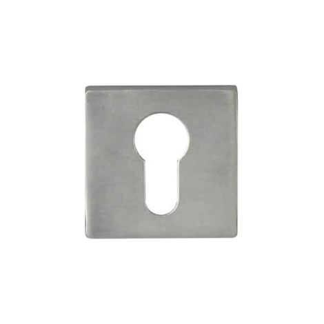Rosetas cilíndricas cuadradas Aluminio - Soho - Acabado niquelado