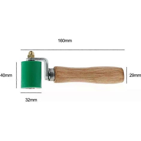 Rouleau de soudage manuel en silicone de haute qualité de 40 mm pour membranes d'étanchéité PVC et bâches - JXLGV (1/4)