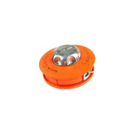 Debuns – Bobine fil tête débroussailleuse universelle M10 x 1,25 – Filetage à gauche – Compatible avec lignes jusqu'à 3 mm – Pour grandes surfaces d'herbe (1/4)